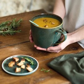 Bol à soupe avec couvercle