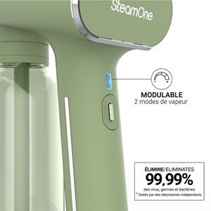 Défroisseur vapeur SteamOne Karl XL Vert d'eau