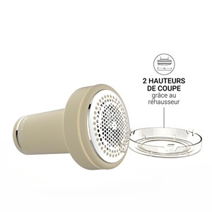 Rasoir anti-peluches SteamOne Beige