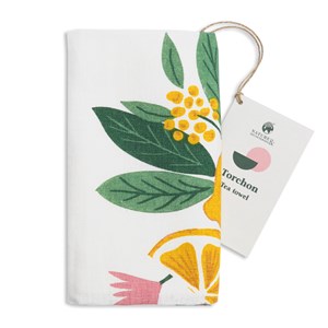 Torchon de cuisine citrons
