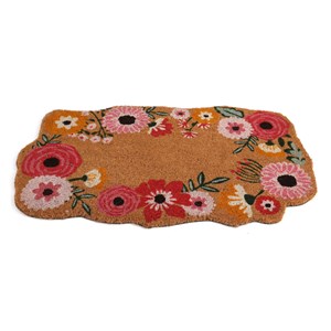 Paillasson fleurs