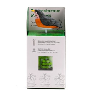 Oiseau détecteur d'arrosage
