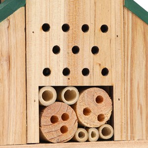 Hôtel à insectes cache-pot