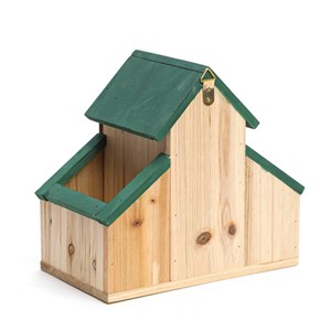 Hôtel à insectes cache-pot