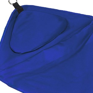 Toile hamac matelassée bleu