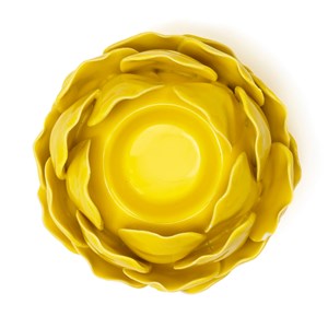 Bougeoir artichaut Jaune
