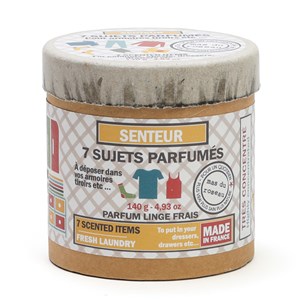 7 Savons parfumés linge propre