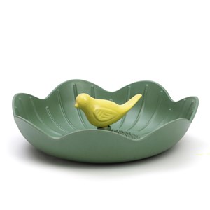 Abreuvoir et mangeoire pour oiseaux