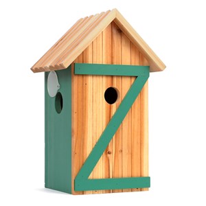 Nichoir caméra en bois