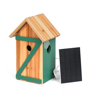 Nichoir caméra en bois