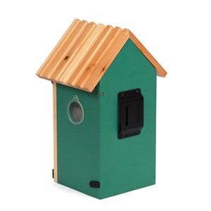Nichoir caméra en bois
