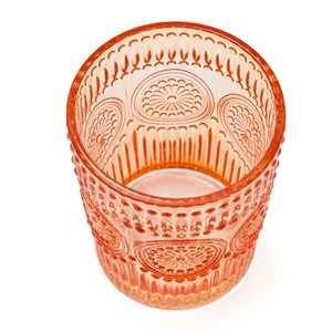 Gobelet en verre Orange