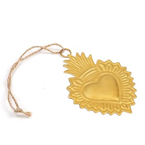 Ornement cœur à suspendre Petit modèle