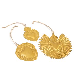 Ornement cœur à suspendre Petit modèle