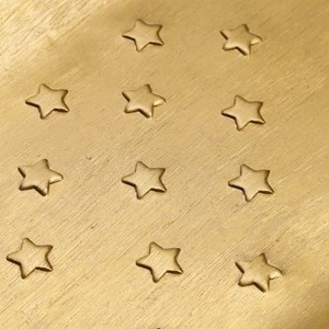 Plateau en métal étoiles