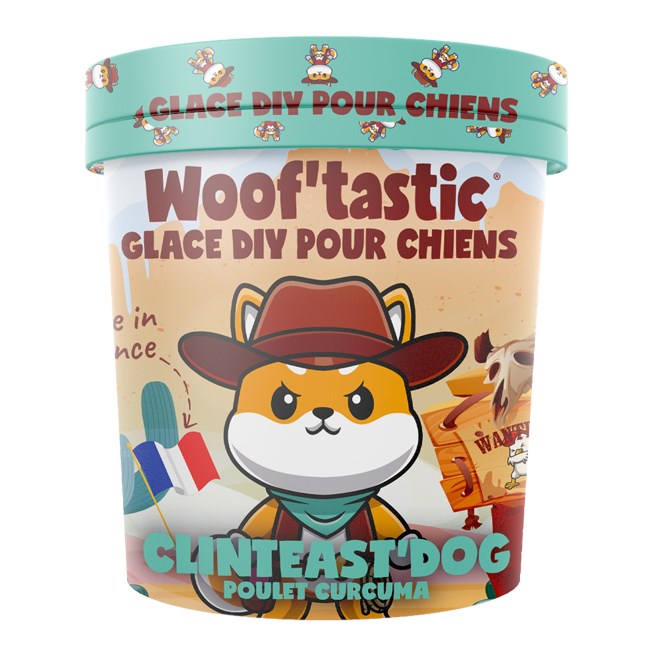 Kit glace au poulet pour chien
