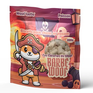 Friandises au poisson pour chien
