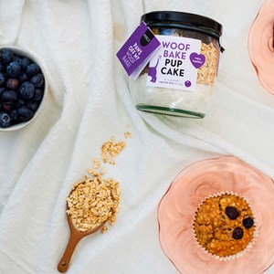 Pupcake pour chiot à cuisiner