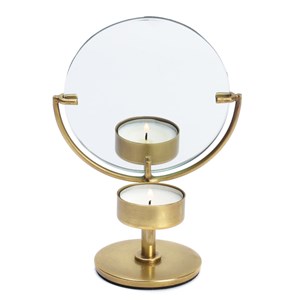 Photophore miroir rond