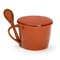 Bol à soupe avec couvercle Orange