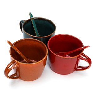 Bol à soupe avec couvercle Orange