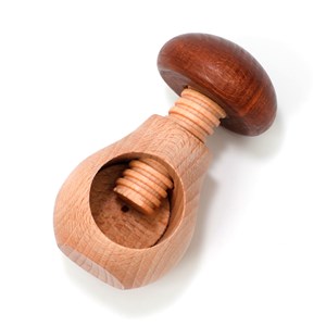 Casse-noix champignon en bois
