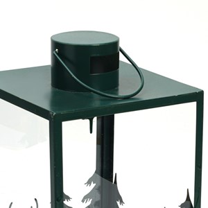 Lanterne forêt de Noël