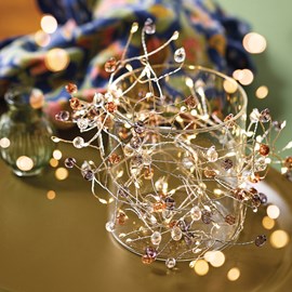 Guirlande lumineuse perles de pluie