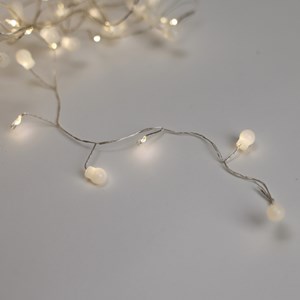 Guirlande solaire boules lumineuses