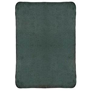 Plaid bicolore recyclé