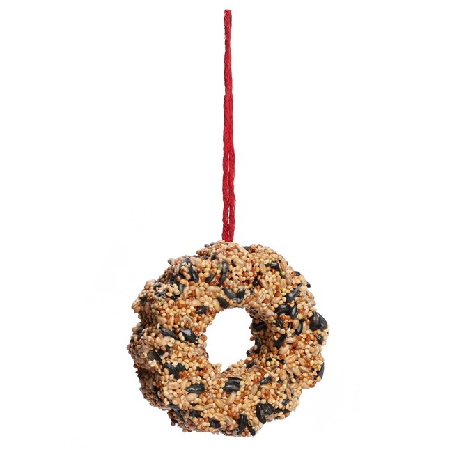 Couronne de graines pour oiseaux