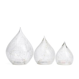 Set 3 lampes gouttes lumineuses