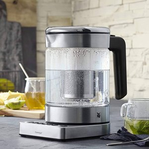 Bouilloire théière en verre Cromargan