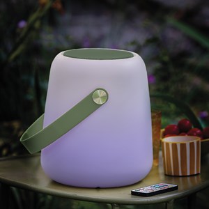 Enceinte lumineuse connectée