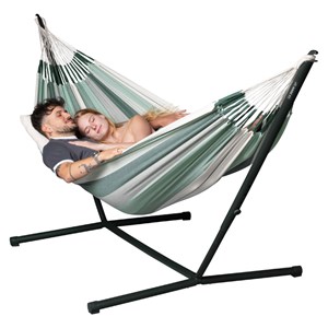 Support de hamac double acier nautico