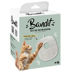Kit filtration fontaine pour chat