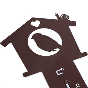 Thermomètre oiseau à planter