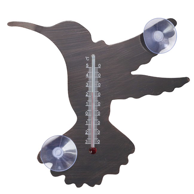 Thermomètre fenêtre colibri