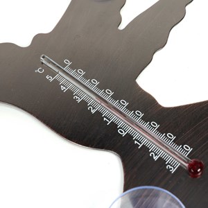 Thermomètre fenêtre colibri