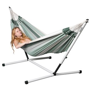 Structure pour hamac double blanche