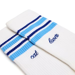 Chaussettes brodées Cat Lover 39-40