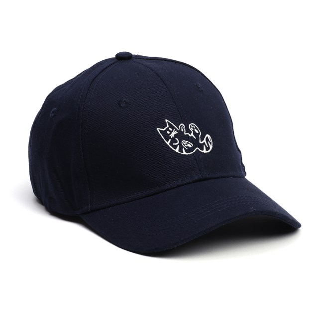 Casquette unisexe brodée chat