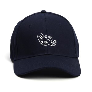 Casquette unisexe brodée chat