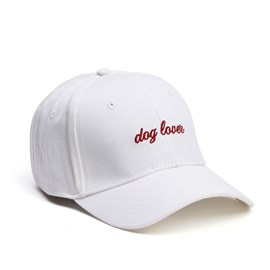 Casquette unisexe brodée chien