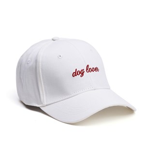 Casquette unisexe brodée chien