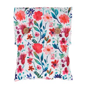 Hamac simple imprimé fleuri en coton