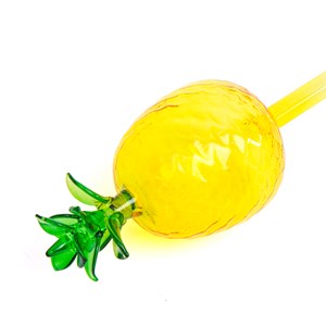 Bulle d'arrosage ananas en verre pour plante en pot