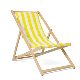 Chilienne matelassée jaune Dolce Vita made in France bois certifié FSC®