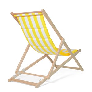 Chilienne matelassée jaune Dolce Vita made in France bois certifié FSC®