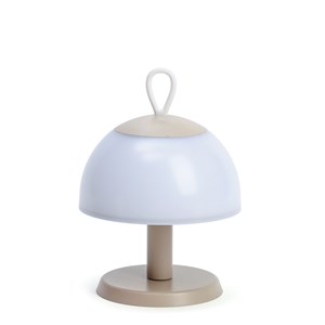 Lampe Joti nomade et rechargeable à poser ou à suspendre Gris